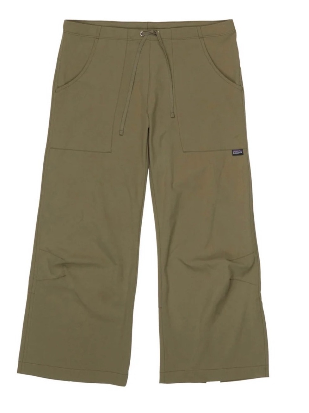 Patagonia W’s All Out Capris in Olive Green Wide-Leg - 2